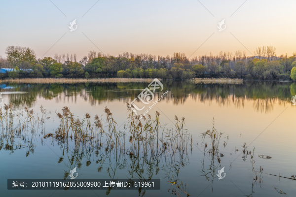 唯美湖景