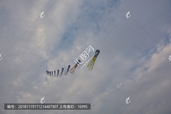 天空中的風(fēng)箏