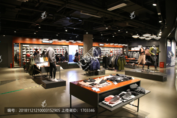 運動服裝店