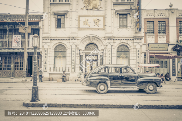 老上海建筑街景