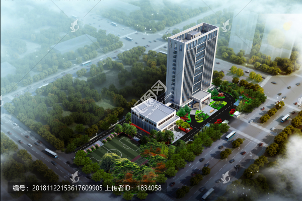 樓房鳥瞰圖