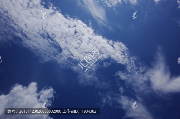 藍天白云