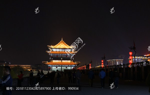 西安夜景