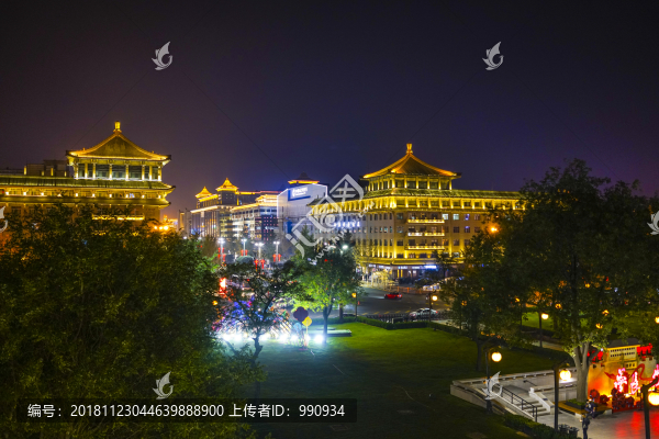 西安夜景
