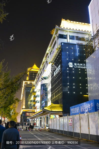 西安夜景