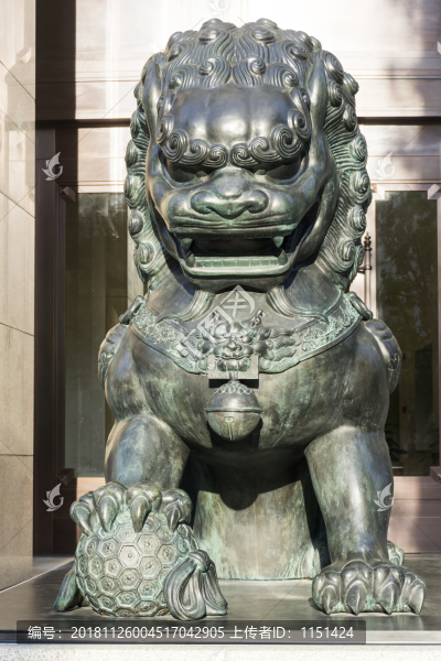 銅獅子