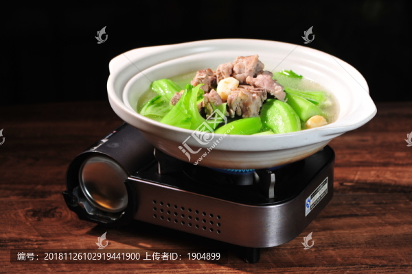 青菜龍骨湯