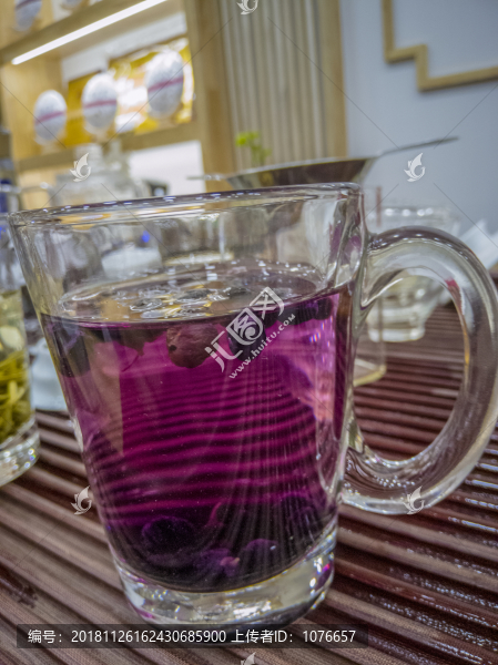 黑果黑枸杞茶湯