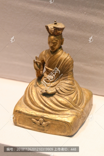 清代夏瑪巴坐像