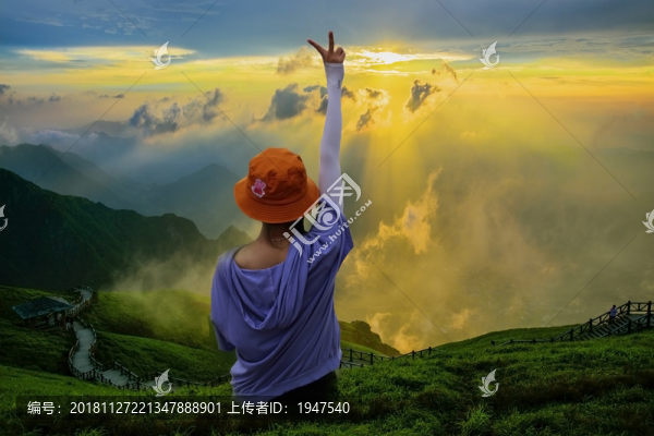 晚霞