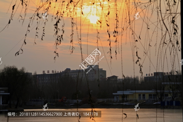 落日余暉