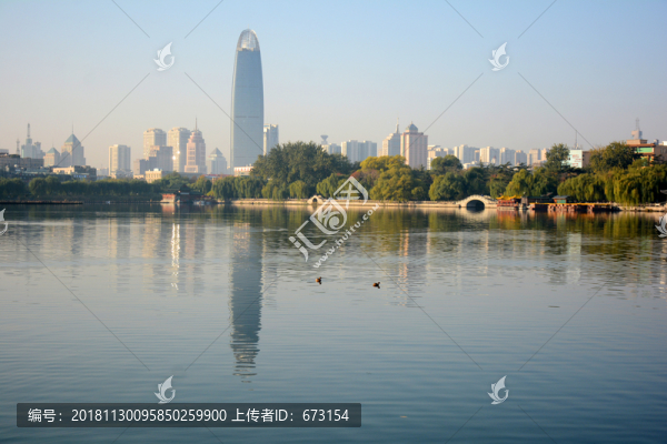 大明湖風光
