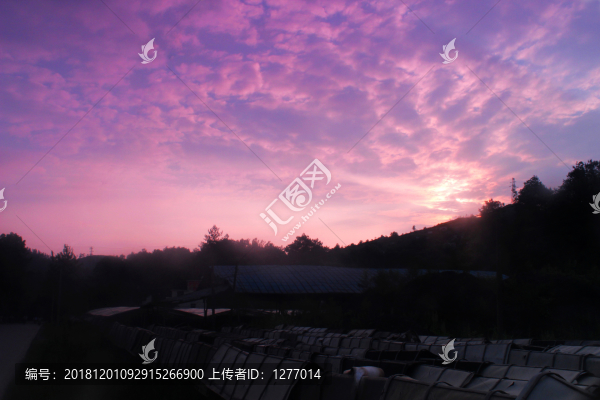 晚霞