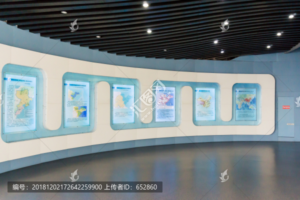 青島規(guī)劃展覽館內景