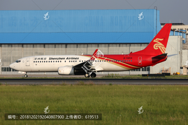 深圳航空波音飛機
