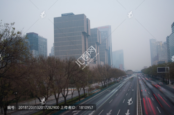 北京國(guó)貿(mào)霧霾