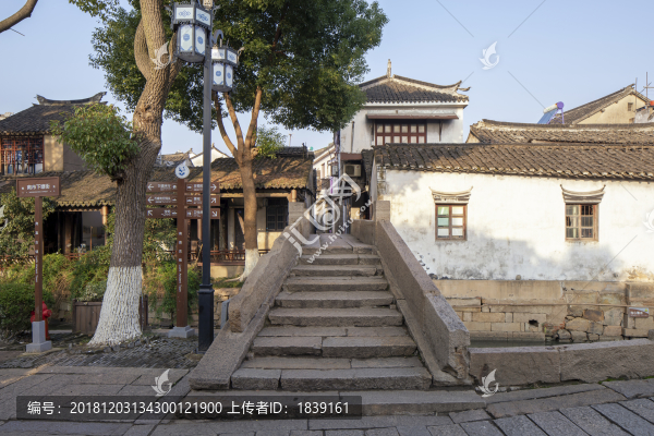 小橋流水人家蘇州甪直古鎮(zhèn)