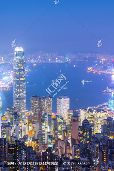 香港夜景高清大畫幅