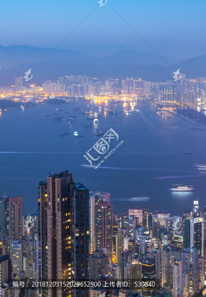 香港夜景高清大畫幅