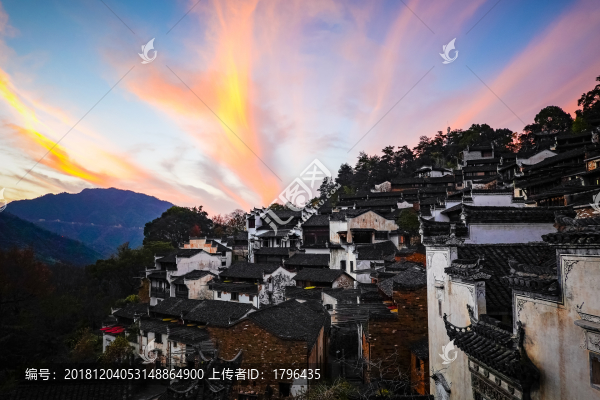 江西婺源篁嶺古村