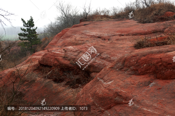 水蝕地形山谷
