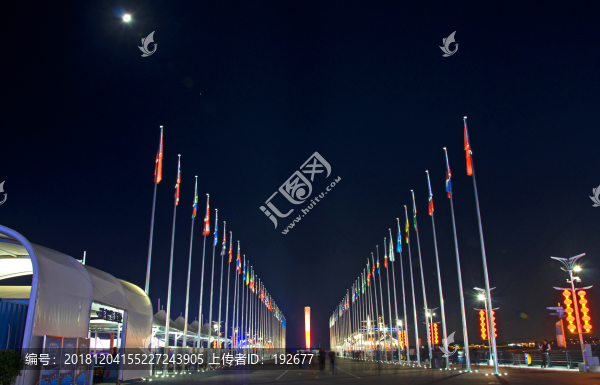 奧帆中心夜景