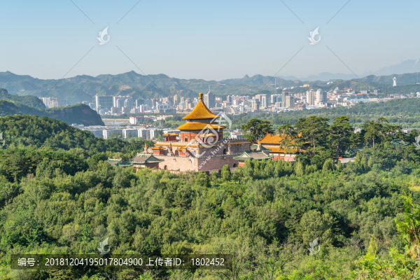 承德普樂寺全景