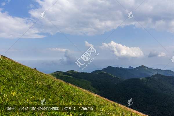 駝梁山自然風光
