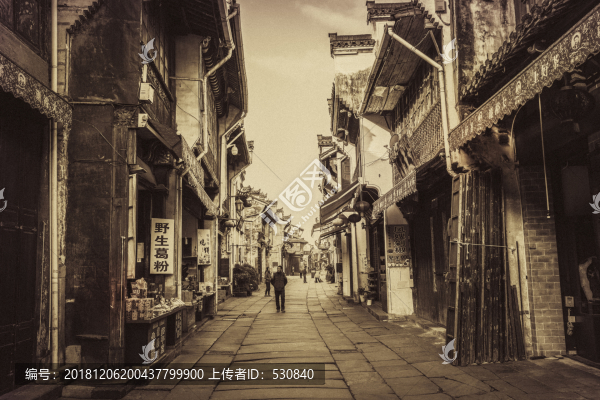 屯溪老街古鎮(zhèn)老照片