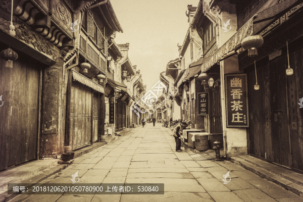 屯溪老街古鎮(zhèn)老照片