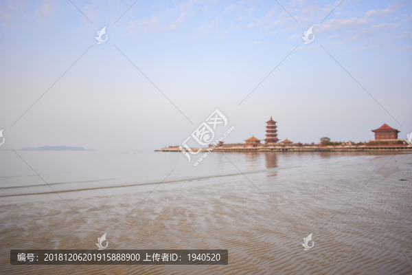 海上古建筑