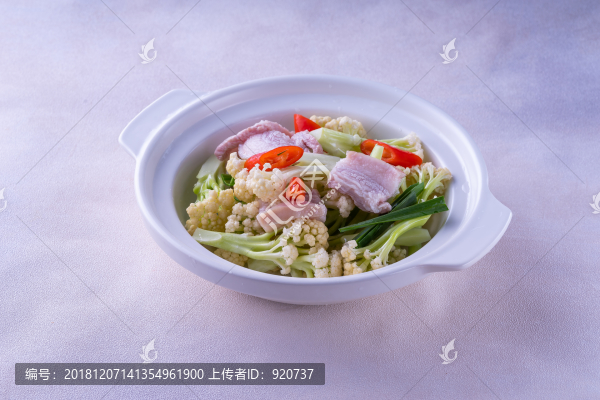 啫啫花菜煲