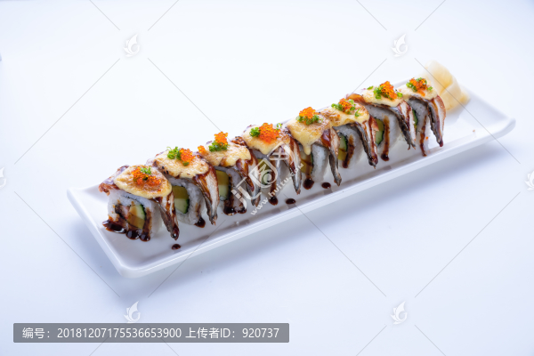 鰻魚焗卷