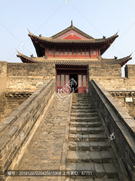 荊州古城墻城樓
