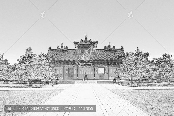 大同法華寺藏珍樓