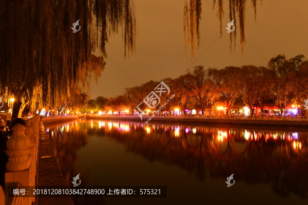 什剎海夜景