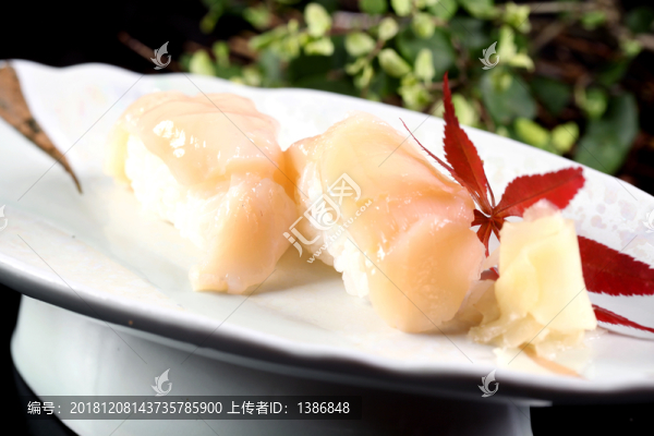 扇貝握壽司