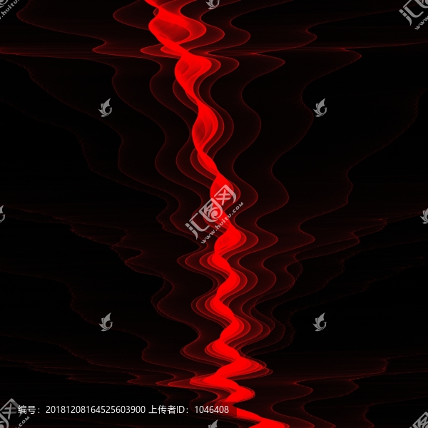 紅色波浪紋理