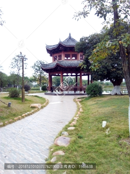 公園亭子