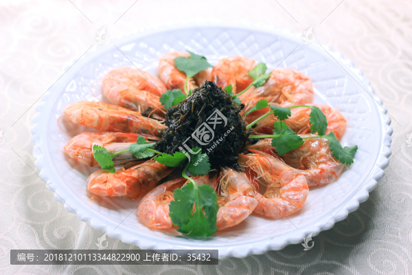 梅菜烤蝦干