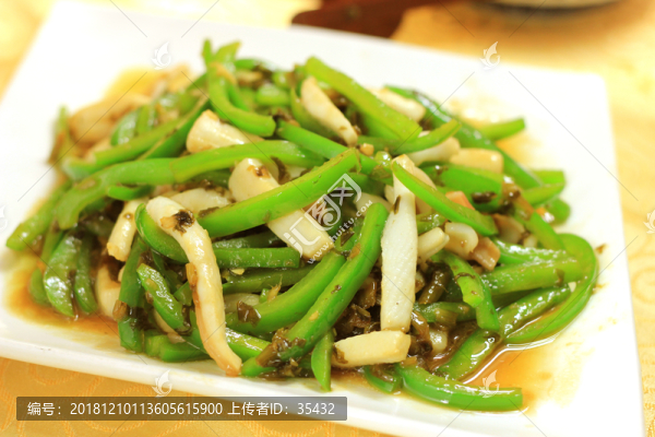 青椒豆腐干