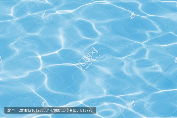 碧藍水波