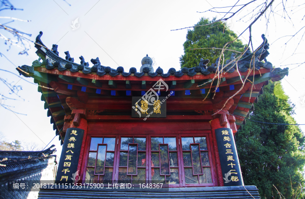 千山祖越寺鐘樓