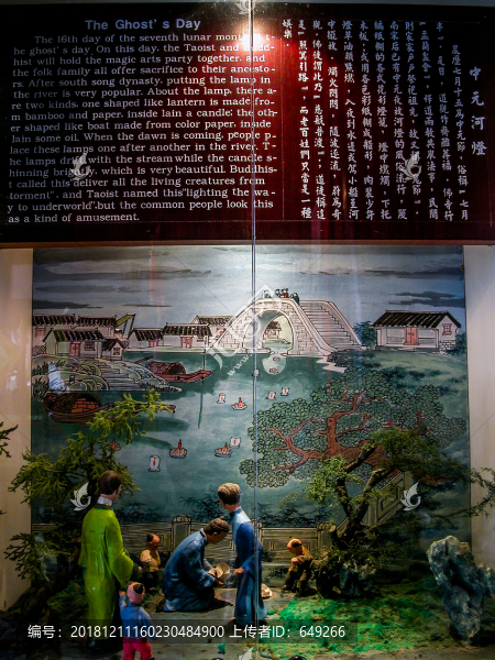 中元河燈