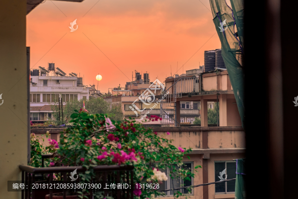 晚霞