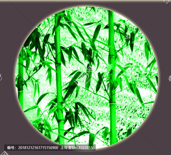 竹子裝飾畫