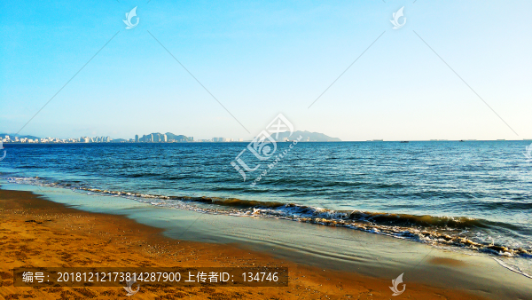 黃昏沙灘