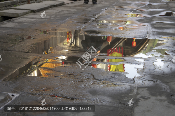 青石板街面