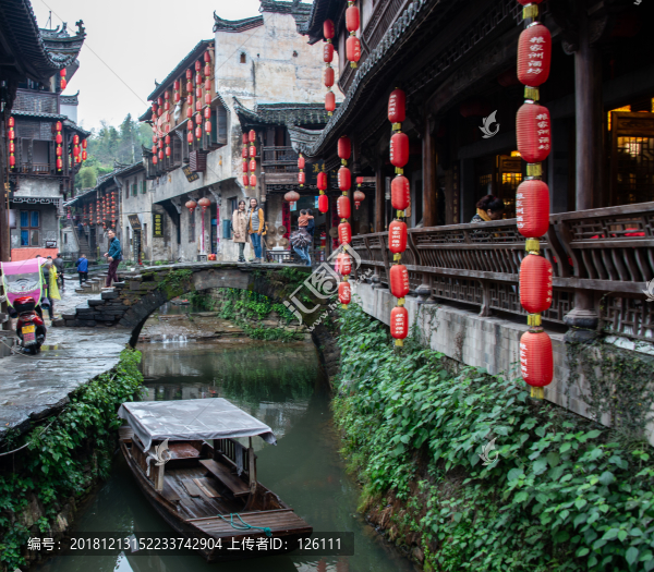 婺源李坑村景