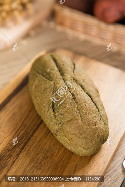綠茶歐包面包粗糧包